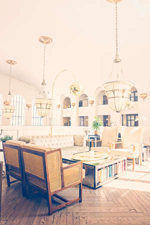 Denver, Colorado, USA-June 1, 2016. View of interior of Denver Union Station.のeditorial素材