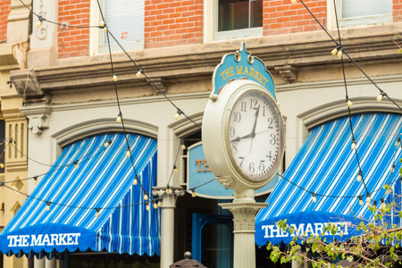 Denver, Colorado, USA-June 20, 2016. Historical Larimer Squarre in the Summer.のeditorial素材