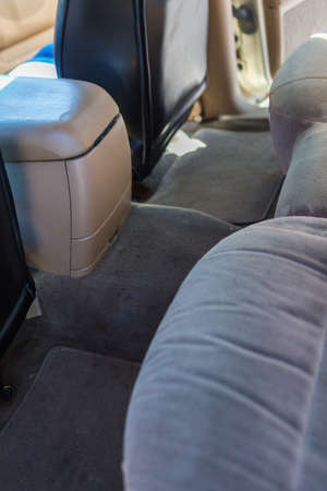 Custom built off road truck with steel roof rack and bumpers.の写真素材