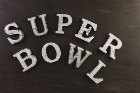 Game day football party table.の写真素材