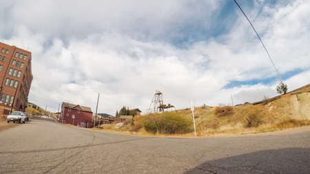 Cripple Creek, Colorado, USA-October 6, 2018 - Small gambling and mining mountain town in Colorado.のeditorial素材