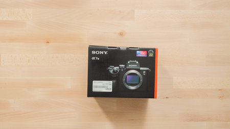 Denver, Colorado, USA-April 15, 2019 - Unboxing a new mirrorless digital camera Sony a 7III.