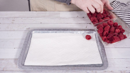 Organic raspberries to chocolate raspberry cupcakes.