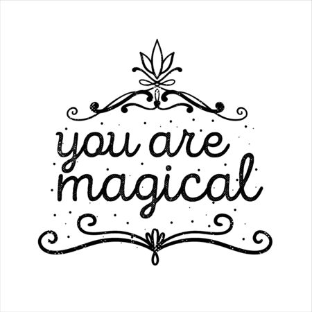 Text background card.Decorative vintage elegant swirl.Congratulation inscription typography.のイラスト素材