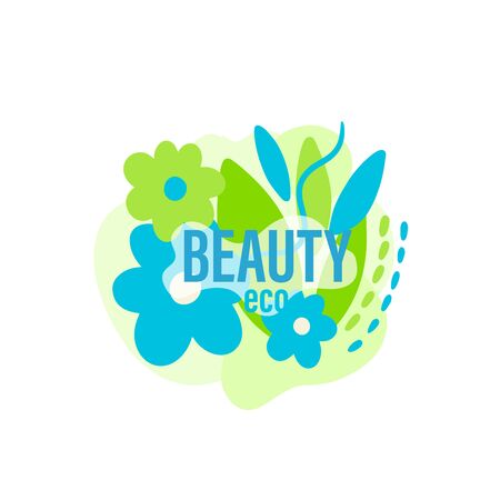 Abstract modern form bright color. Hand drawn naive style.Template for the design of a logo, flyer or presentation.のイラスト素材