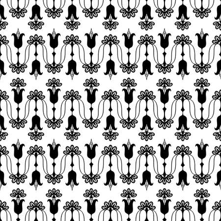 Seamless ornament pattern abstract.Geometric folklore pattern.Tribal ethnic texture.のイラスト素材