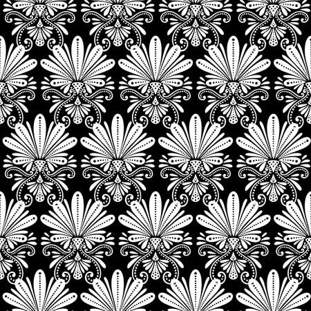 Seamless ornament pattern abstract.Geometric folklore pattern.Tribal ethnic texture.のイラスト素材