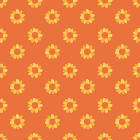 Seamless pattern flower.Elegant floral design.Botanical print. Fashion print.のイラスト素材