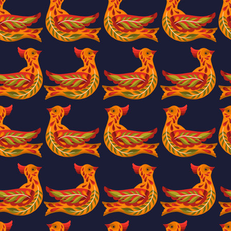 Seamless pattern Merry Christmas 2022.Branch leaves elegante xmas design.のイラスト素材