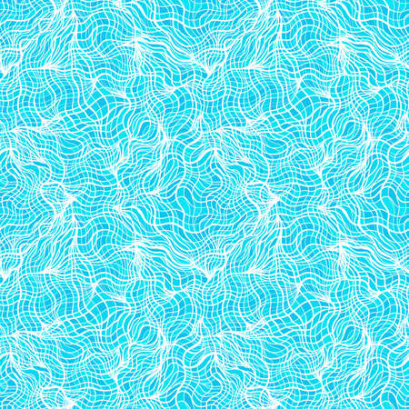 Seamless abstract pattern background. Decorative design freehand creative paint. Texture chaotic element.Vector illustration.のイラスト素材