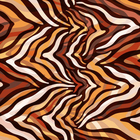 Seamless abstract pattern background. Decorative design freehand creative paint. Texture chaotic element.Vector illustration.のイラスト素材