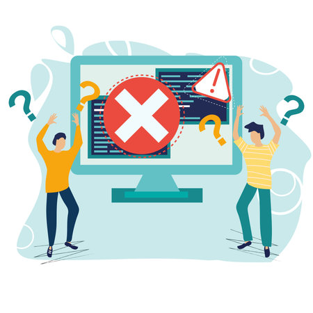 Business concept. Error 404. Error warning for web page, banner, presentation, social media. Page...
