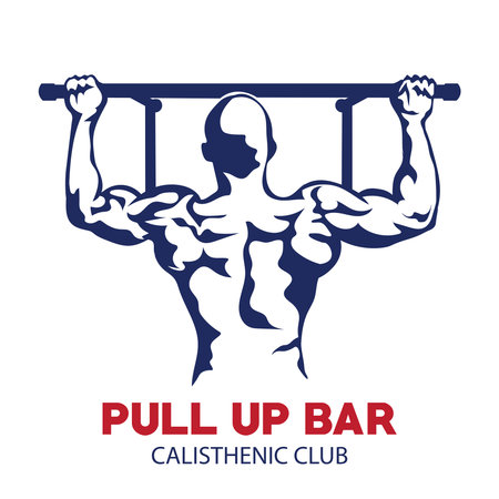 Calisthenic Work out sport vector illustration, perfect for Sport club, Fitness Club, and Gym logo