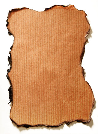 burning paper