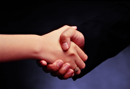 shaking hands 