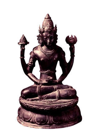 antique bronze statue relics 4000 years agoの写真素材