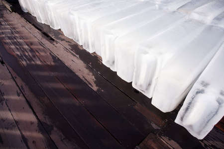 ice blockの写真素材