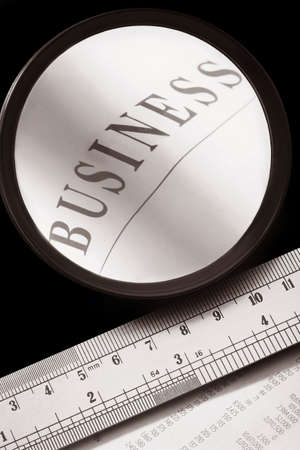 enlarge business and measure the businessの写真素材