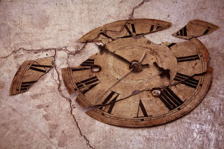 old fashioned clockの写真素材