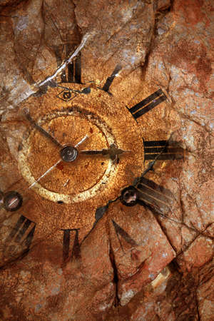 old fashioned clockの写真素材