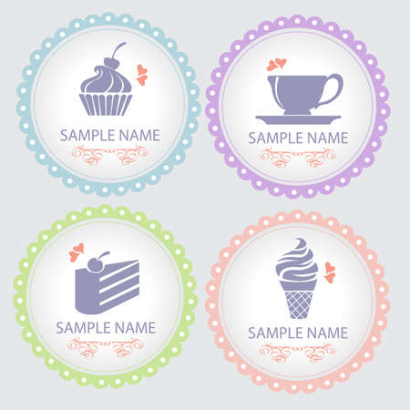 bakery iconのイラスト素材