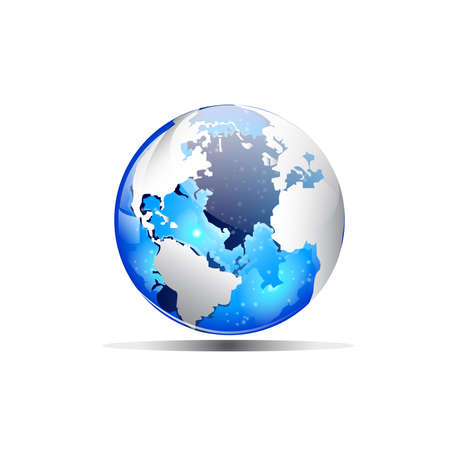 Blue earthのイラスト素材