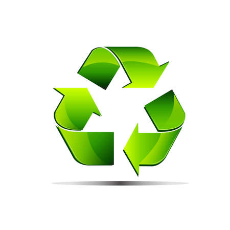 Green renewable symbolのイラスト素材