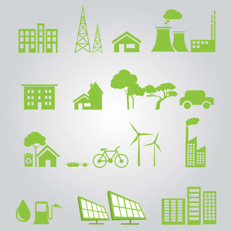 vector renewable greenのイラスト素材