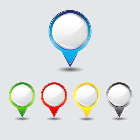 pins map のイラスト素材