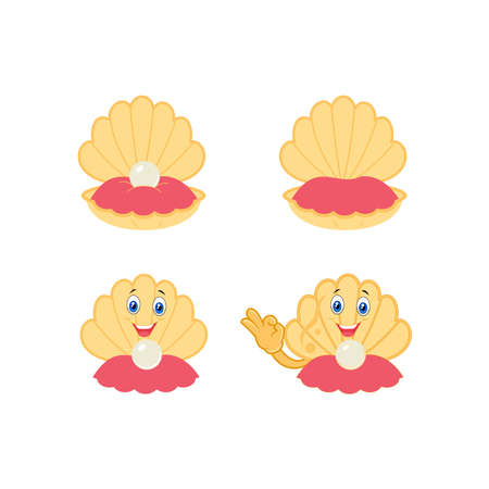 illustration vector graphic of oyster  shellのイラスト素材