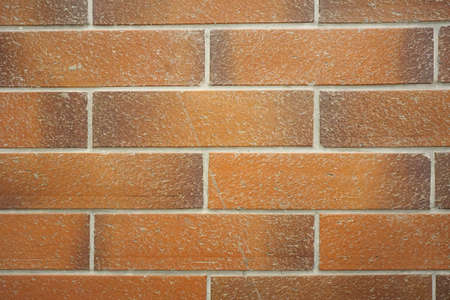 Red brick wall as a background, concrete texture, abstract background, Space for text in template