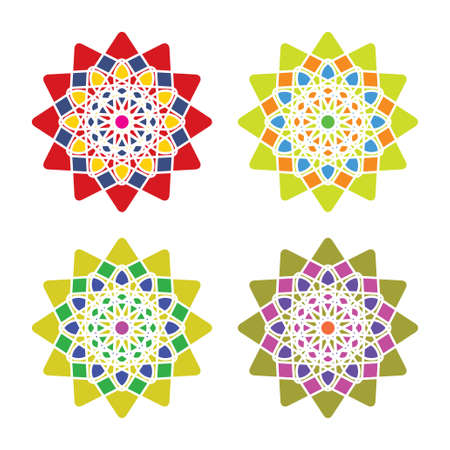 Vector Arabic ornamentのイラスト素材