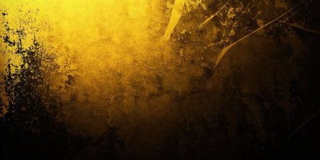 Grunge golden background design