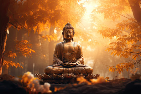 Buddha Gautama Illustrationの素材