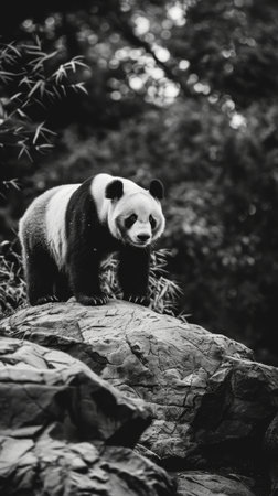 panda, animal wallpaper image in high resolutionの素材