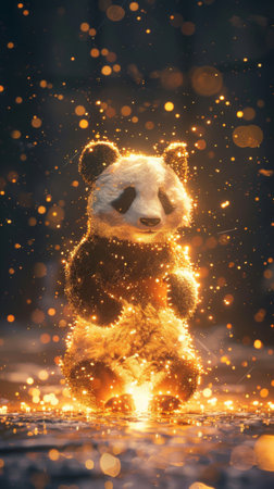 panda, animal wallpaper image in high resolutionの素材