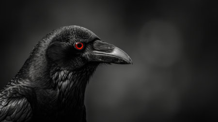 Amazing crow background for wallpaperの素材