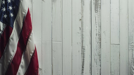 Fourth of July colorful background with empty spaceの素材