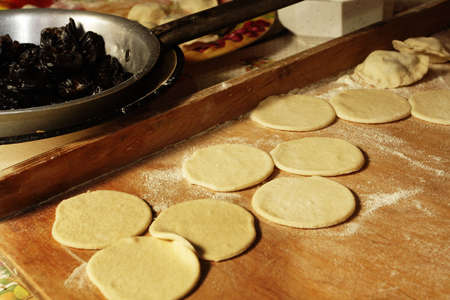 Eve of Christmas - the traditional foodの写真素材