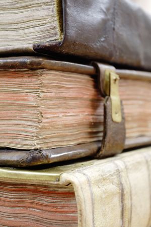 The old book. The old manuscriptの写真素材