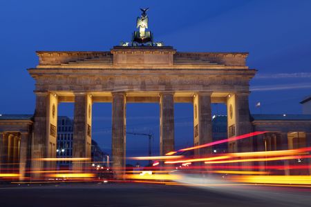 Brandenberg Gate Berlinの写真素材