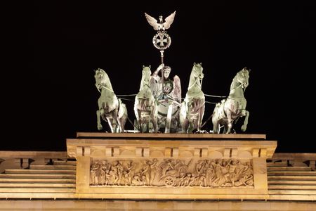 Brandenberg Gate Berlinの写真素材