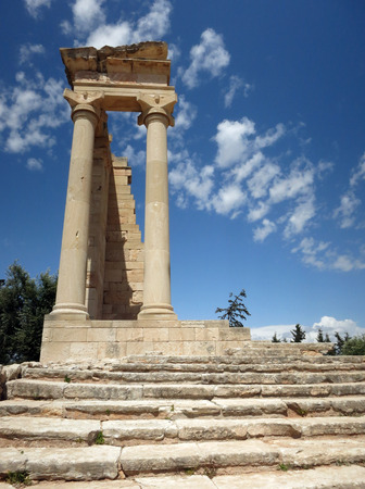 The Sanctuary of Apollo Hylates, Cyprusの写真素材