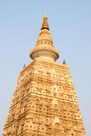 Bodh gaya, India - February 8, 2006: Bodh Gaya is a religious site and place of pilgrimage...