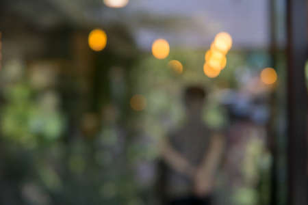 Beautiful bokeh Lights blurred background.