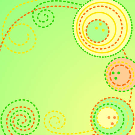 illustration of summer backgroundのイラスト素材