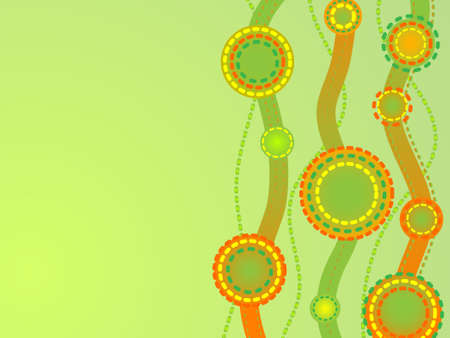 background illustration of abstract circular patternのイラスト素材