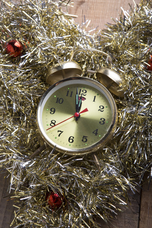 Nearly Twelve O'clock Midnight,New Year 2017 Conceptの写真素材