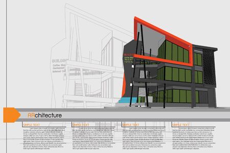 Architecture Backgroundのイラスト素材