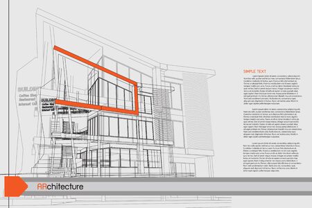 Architecture Backgroundのイラスト素材